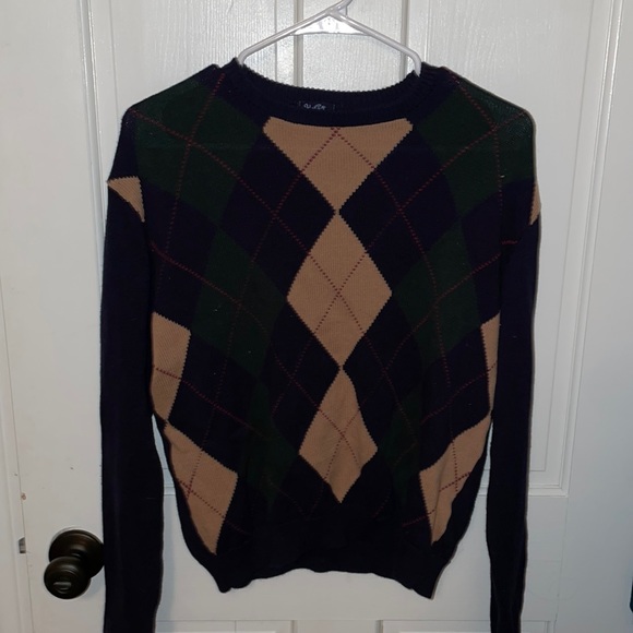 COPY - John Galt Argyle Sweater - Picture 2 of 4